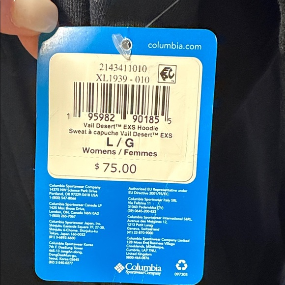 NWT Columbia Vail Desert EXS Hoodie - Picture 3 of 4